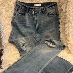 KanCan Estilo Wide Leg High Rise Jeans